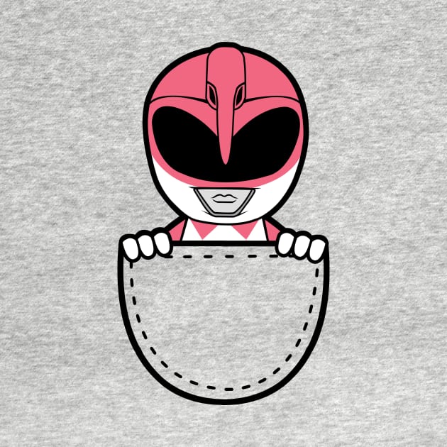 Pink Ranger In The Pocket by liora natalia